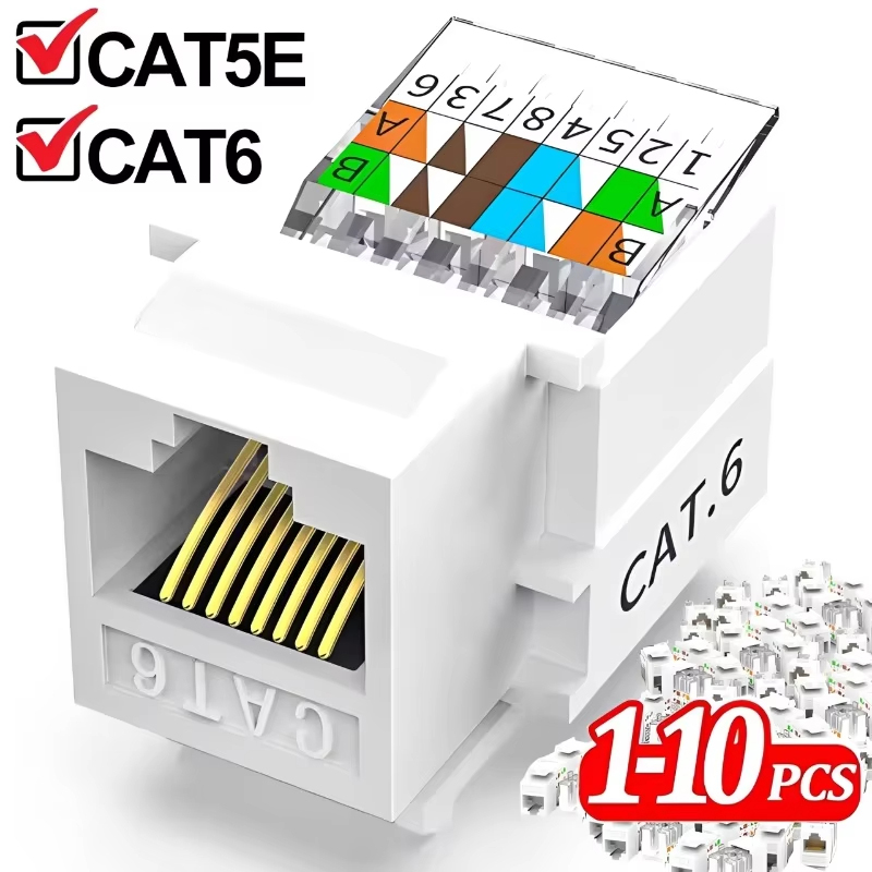 Patch Panel Cat6 - Modulo di rete RJ45, connettore RJ45,