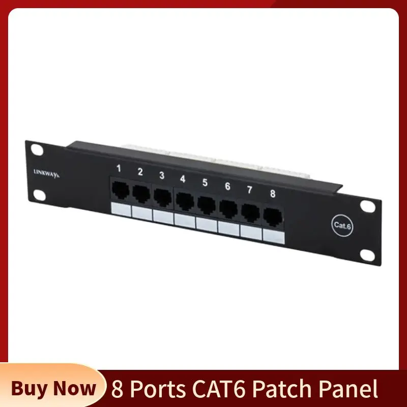 Patch Panel Cat6 - Adattatore di rete pannello Patch CAT6