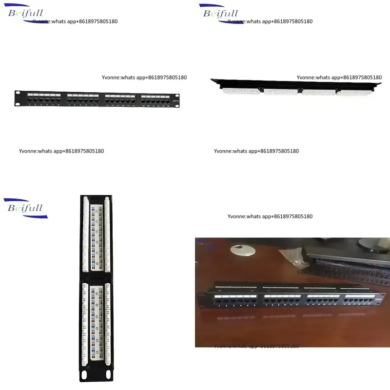 Patch Panel Cat6 - Patch Panel UTP a 6 Porte