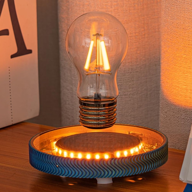 Office Technician - Lampadina LED Levitante Senza Fili, Lampada