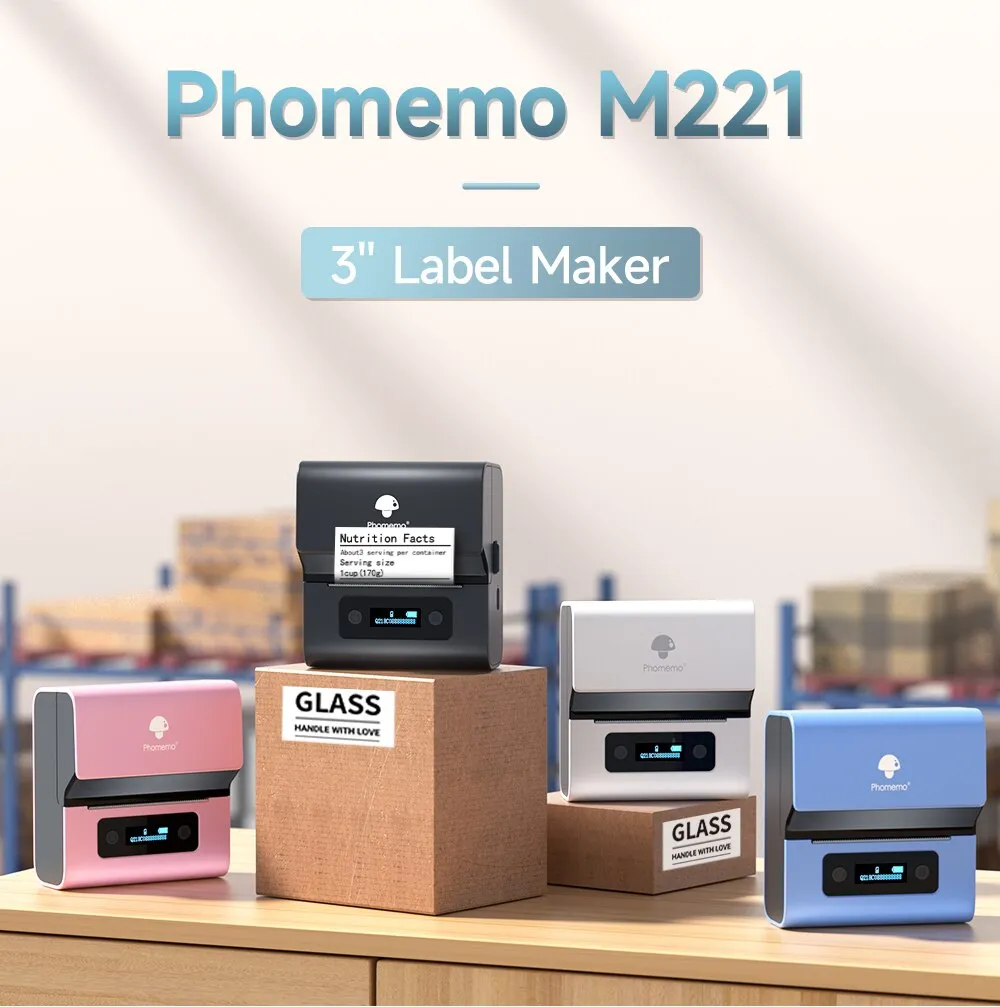 Real Phomemo M221 Stampante pe - Label Printer Thermal recensione e prezzo