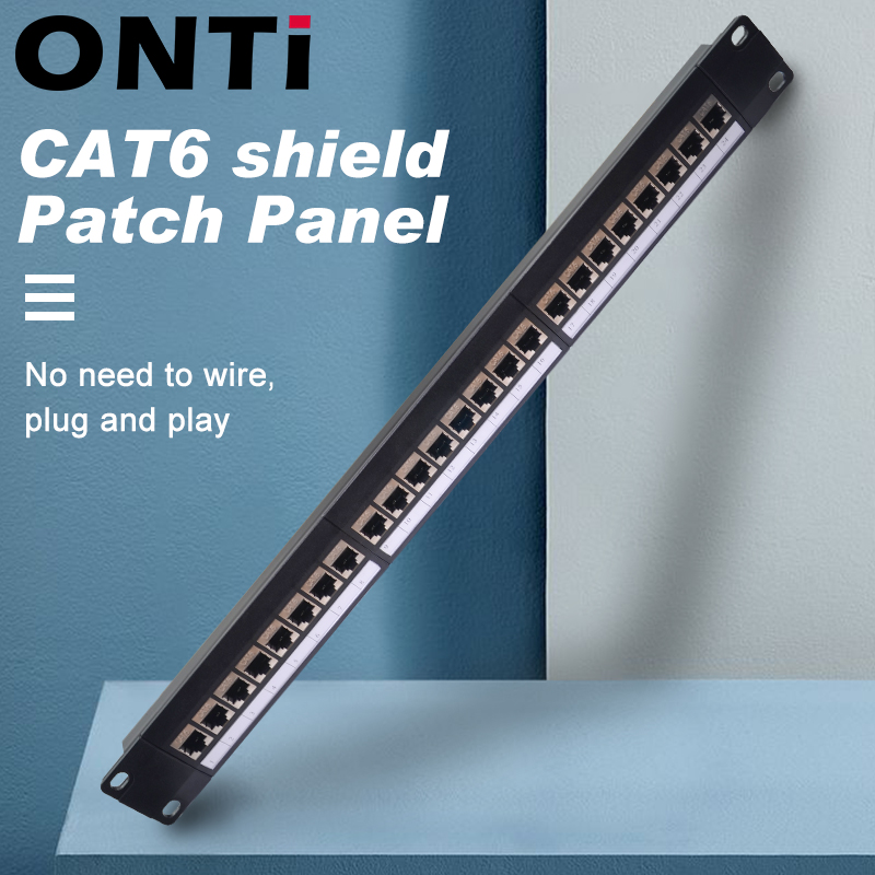 ONTi 19in 1U Rack 24 porte CAT - Patch Panel Cat6 recensione e prezzo
