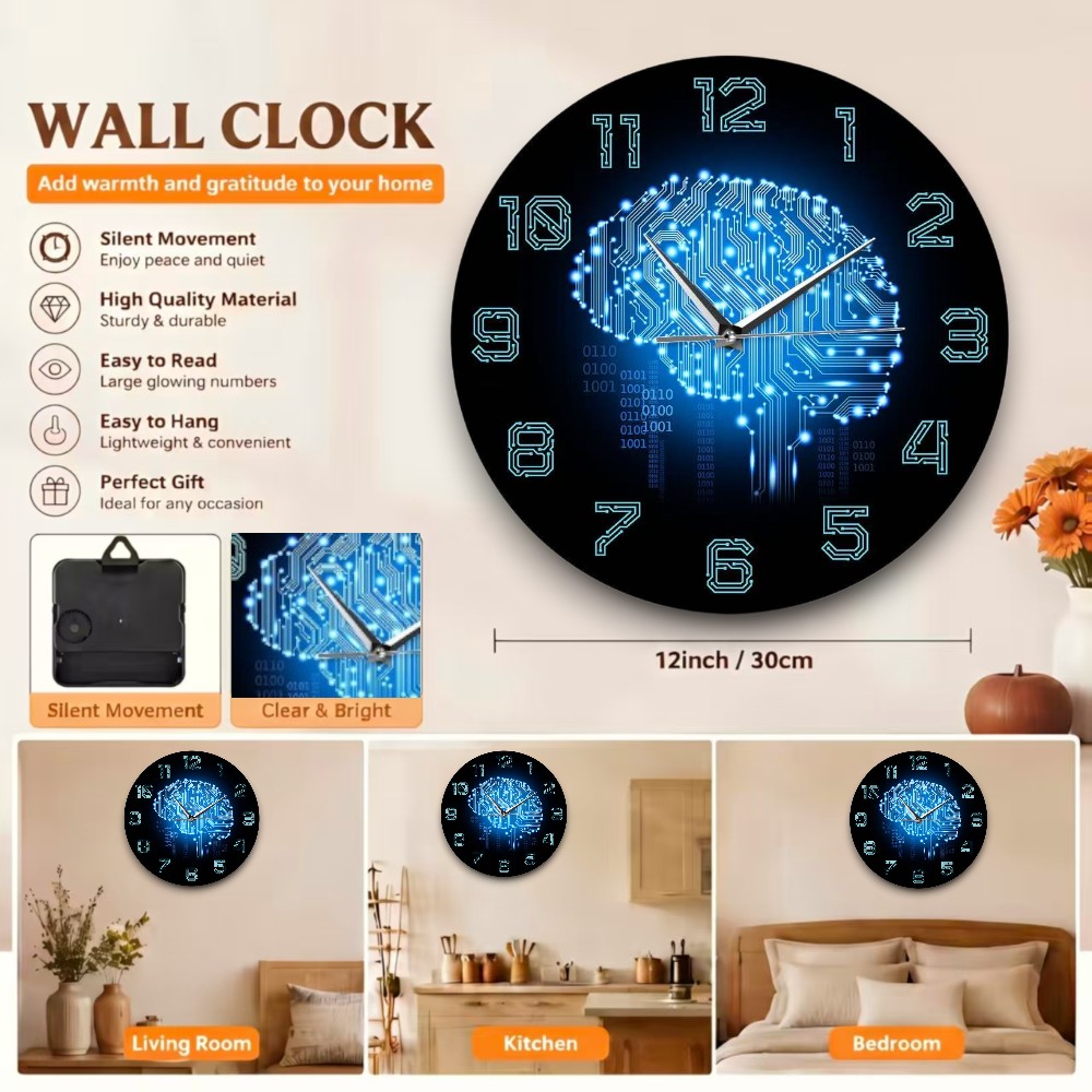 Orologio da Parete Tech Brain  - The Office It Tech recensione e prezzo